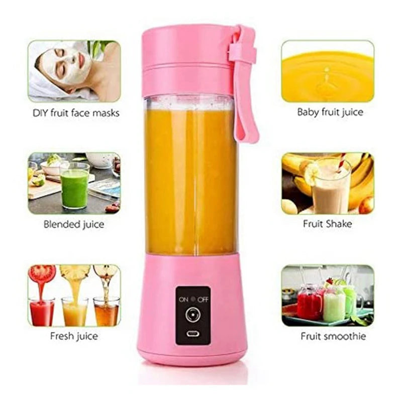 Portable Electric Fruit Juicer Blender