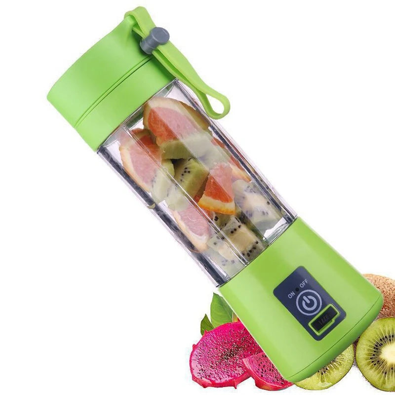 Portable Electric Fruit Juicer Blender