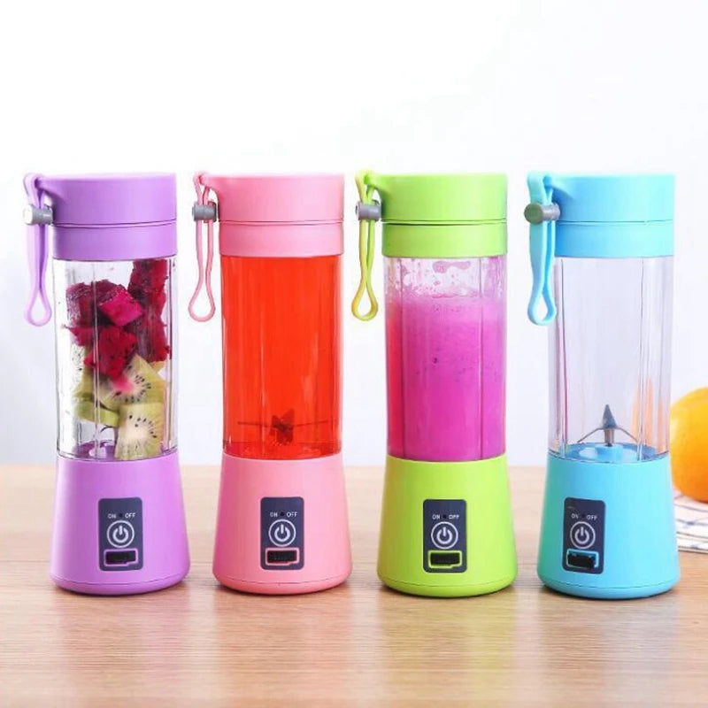 Portable Electric Fruit Juicer Blender